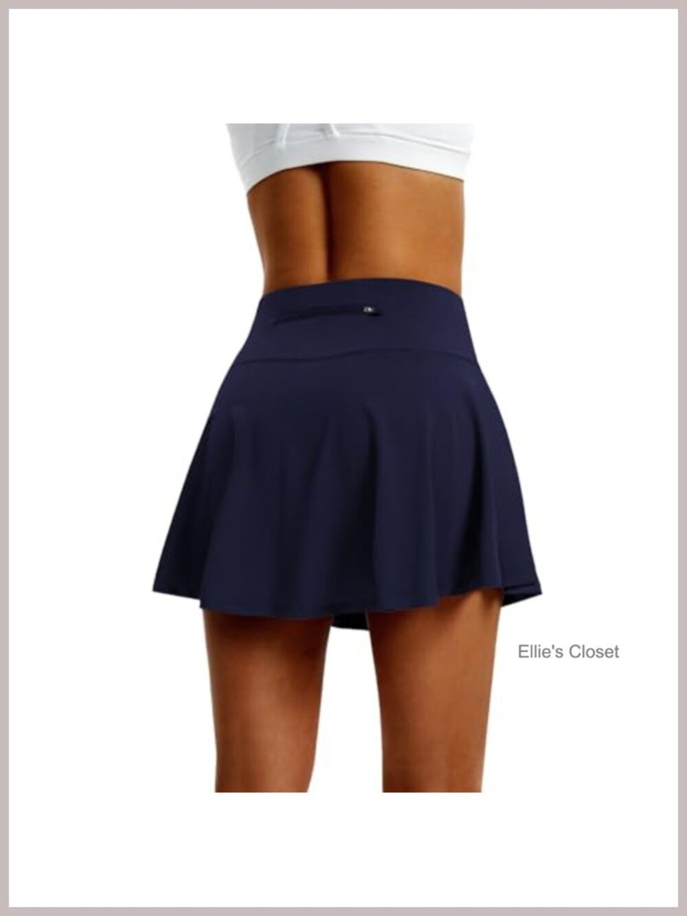 High Waist Pleated Tennis Skirt with 4 Pockets Athletic Golf Skorts